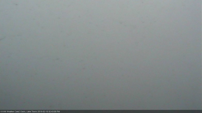 Lake Travis webcam, February 10, 2019 1:45 PM CT