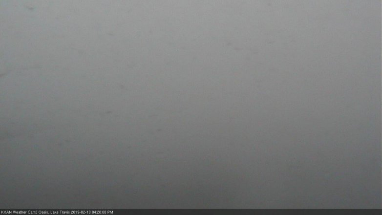 Lake Travis webcam, February 10, 2019 3:30 PM CT
