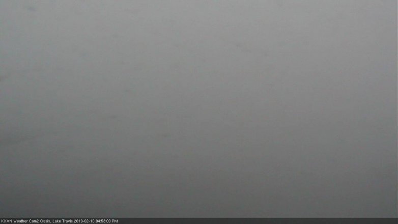 Lake Travis webcam, February 10, 2019 3:55 PM CT