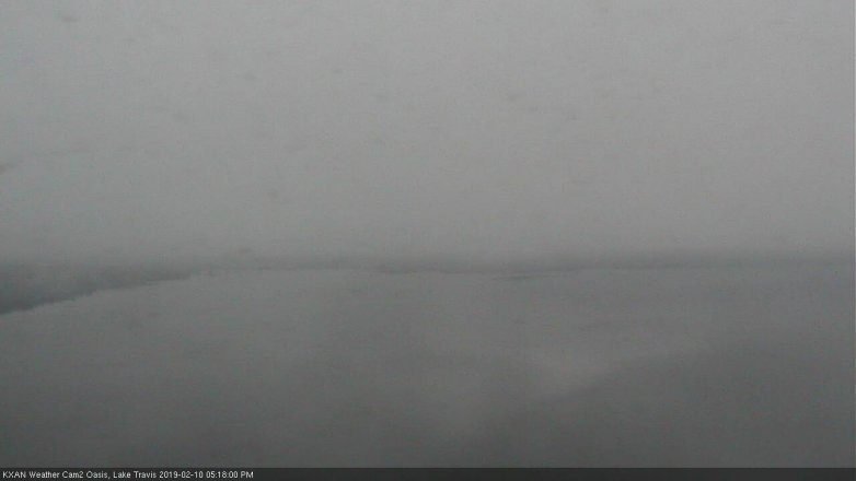 Lake Travis webcam, February 10, 2019 4:20 PM CT
