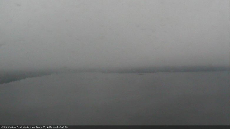 Lake Travis webcam, February 10, 2019 4:35 PM CT