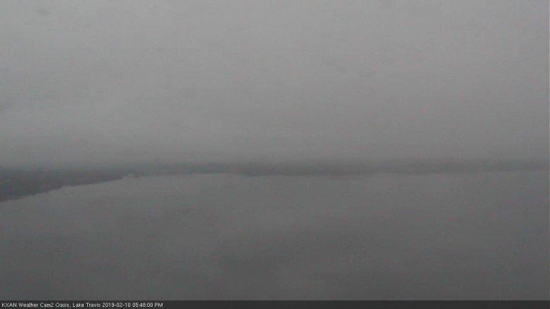 Lake Travis webcam, February 10, 2019 4:50 PM CT