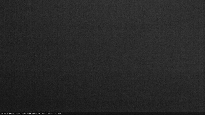 Lake Travis webcam, February 10, 2019 5:55 PM CT
