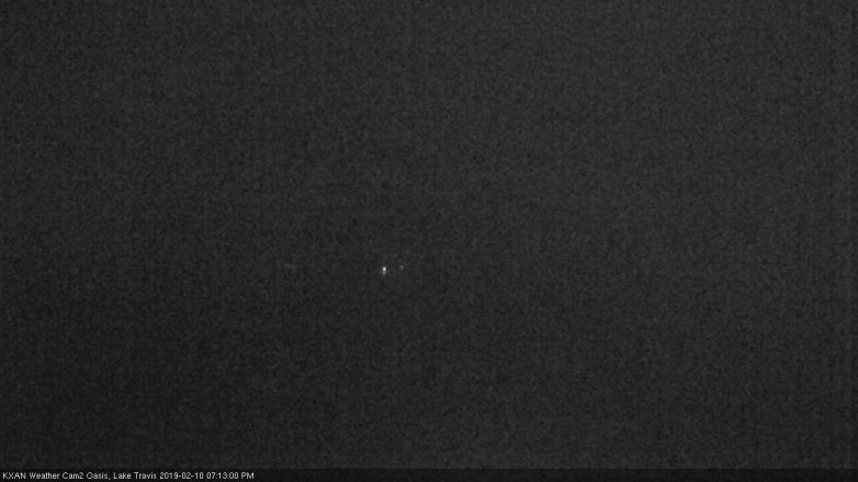 Lake Travis webcam, February 10, 2019 6:15 PM CT