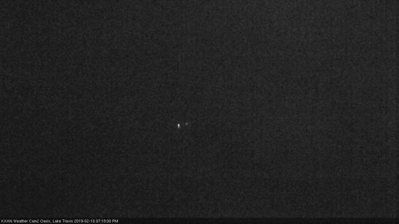 Lake Travis webcam, February 10, 2019 6:20 PM CT