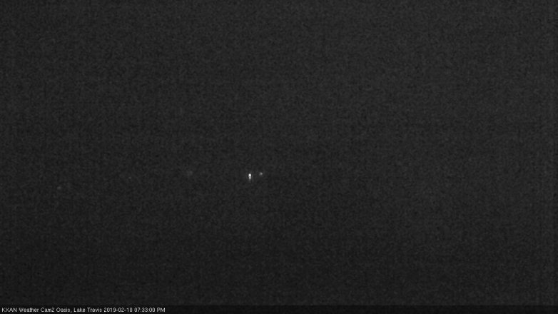Lake Travis webcam, February 10, 2019 6:35 PM CT