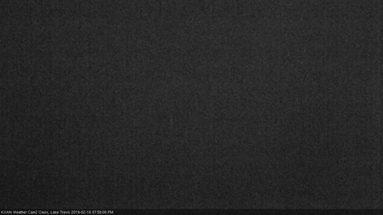 Lake Travis webcam, February 10, 2019 7:00 PM CT