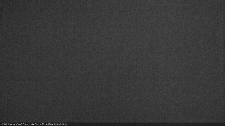 Lake Travis webcam, February 10, 2019 7:05 PM CT