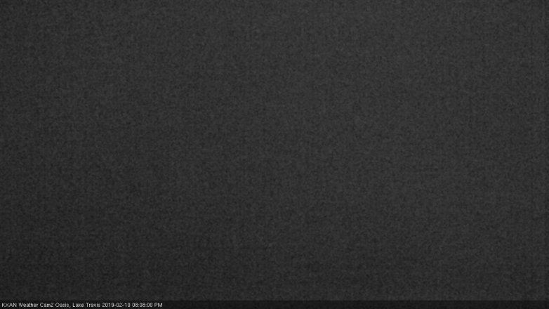 Lake Travis webcam, February 10, 2019 7:10 PM CT