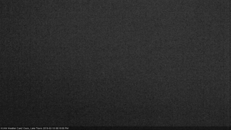 Lake Travis webcam, February 10, 2019 7:20 PM CT