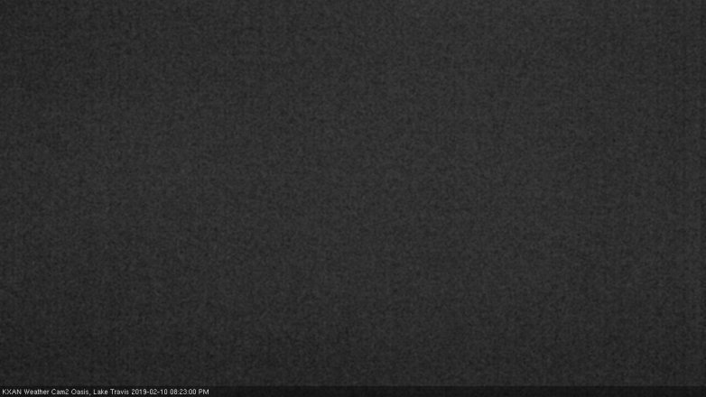 Lake Travis webcam, February 10, 2019 7:25 PM CT