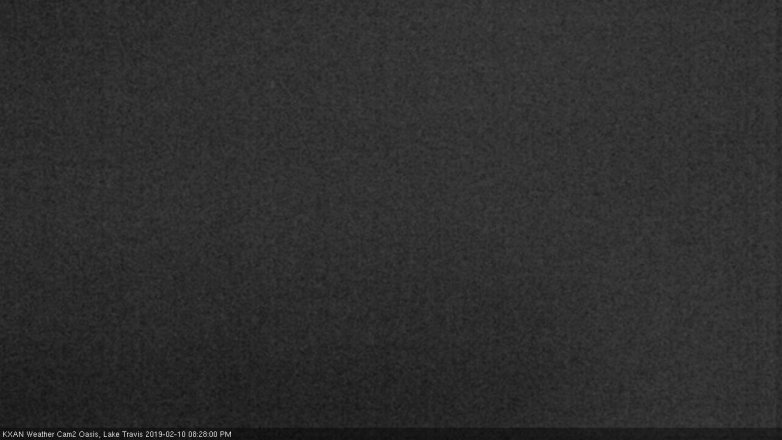 Lake Travis webcam, February 10, 2019 7:30 PM CT