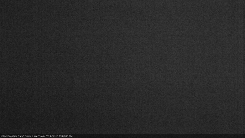 Lake Travis webcam, February 10, 2019 8:05 PM CT