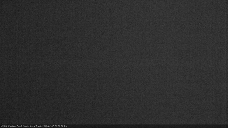 Lake Travis webcam, February 10, 2019 8:10 PM CT