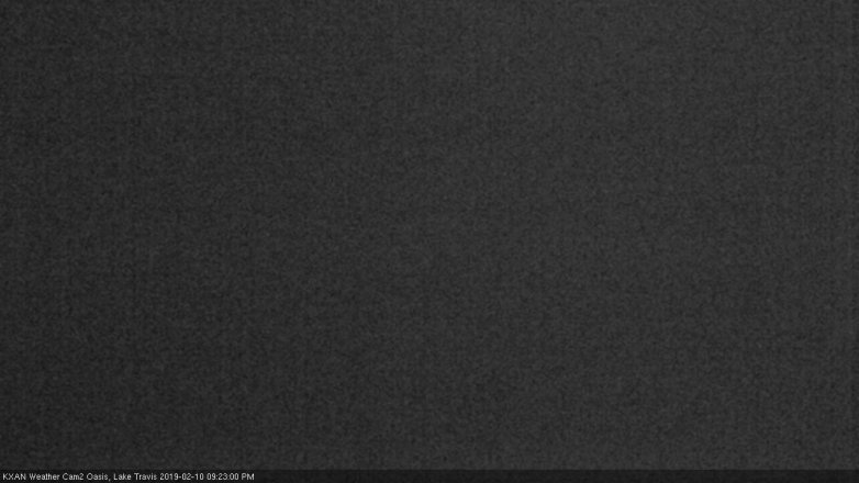 Lake Travis webcam, February 10, 2019 8:25 PM CT