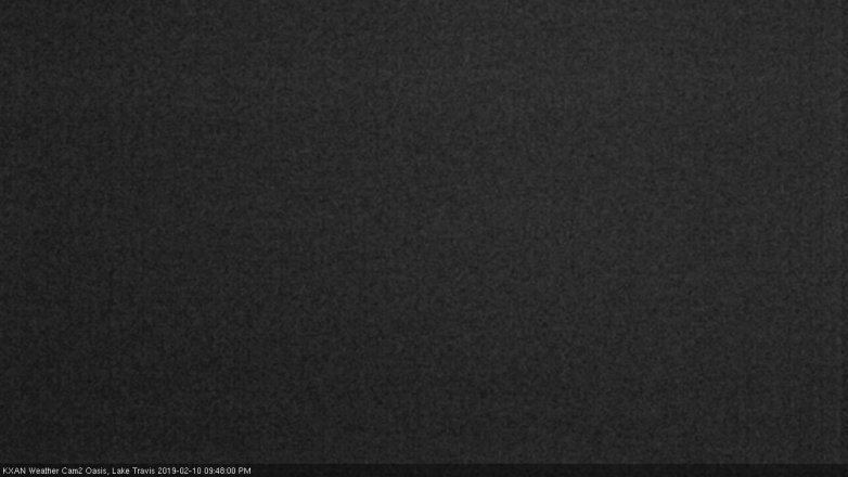 Lake Travis webcam, February 10, 2019 8:50 PM CT