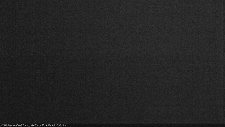 Lake Travis webcam, February 10, 2019 8:55 PM CT