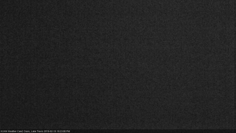 Lake Travis webcam, February 10, 2019 9:25 PM CT