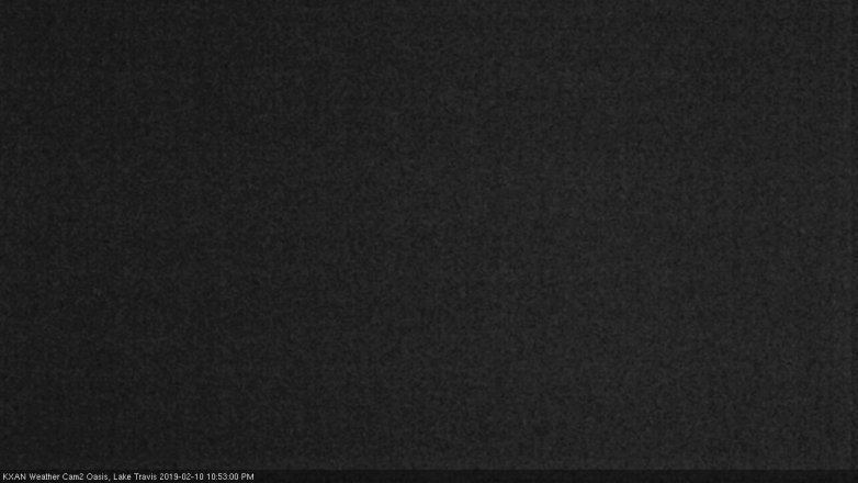 Lake Travis webcam, February 10, 2019 9:55 PM CT