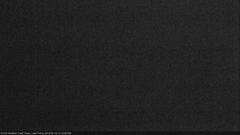 Lake Travis webcam, February 10, 2019 10:20 PM CT