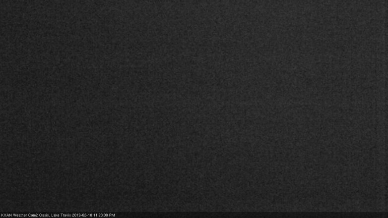 Lake Travis webcam, February 10, 2019 10:25 PM CT