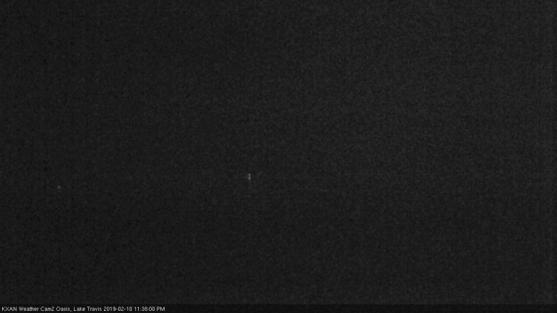 Lake Travis webcam, February 10, 2019 10:40 PM CT