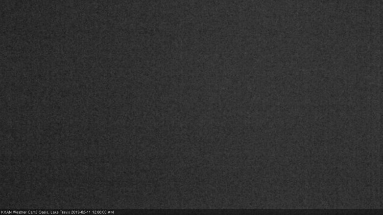 Lake Travis webcam, February 10, 2019 11:10 PM CT
