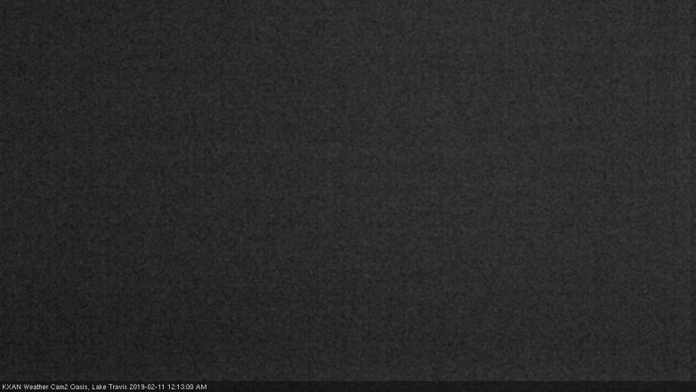 Lake Travis webcam, February 10, 2019 11:15 PM CT