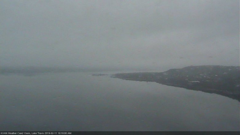 Lake Travis webcam, February 11, 2019 9:20 AM CT