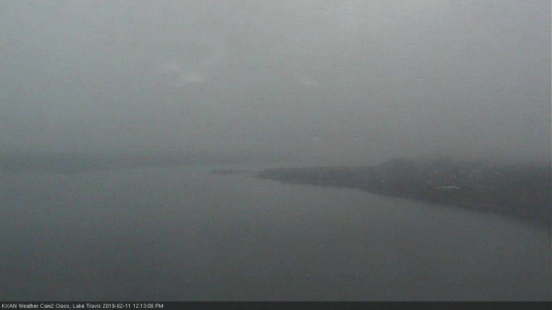 Lake Travis webcam, February 11, 2019 11:15 AM CT