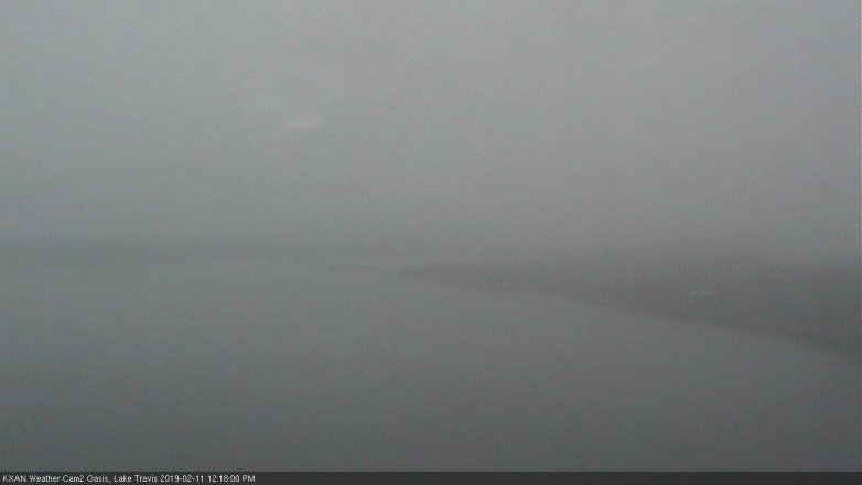 Lake Travis webcam, February 11, 2019 11:20 AM CT