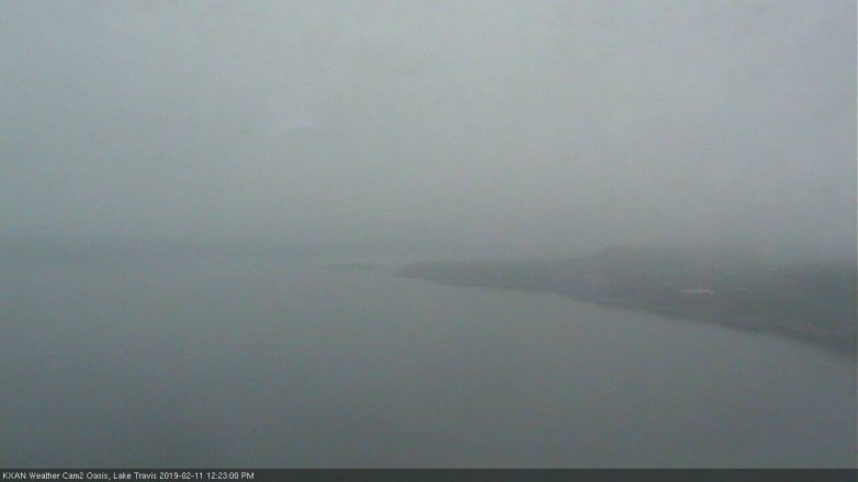 Lake Travis webcam, February 11, 2019 11:25 AM CT