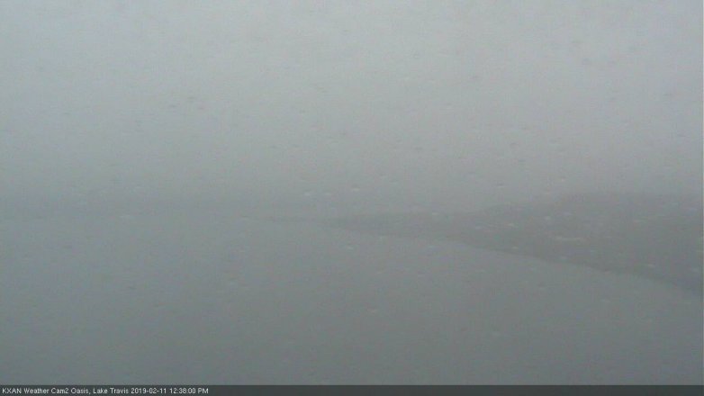 Lake Travis webcam, February 11, 2019 11:40 AM CT