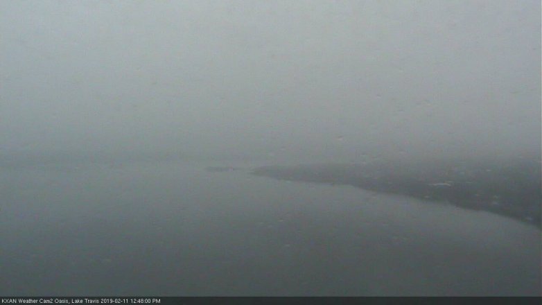 Lake Travis webcam, February 11, 2019 11:50 AM CT