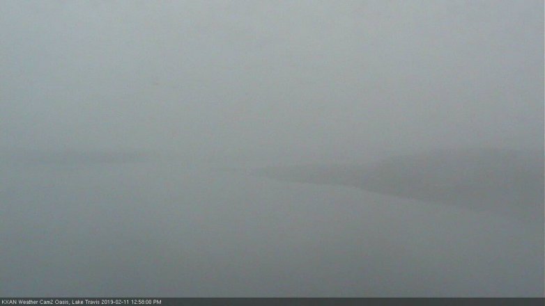 Lake Travis webcam, February 11, 2019 12:00 PM CT