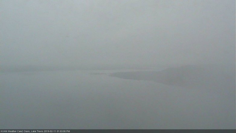Lake Travis webcam, February 11, 2019 12:05 PM CT
