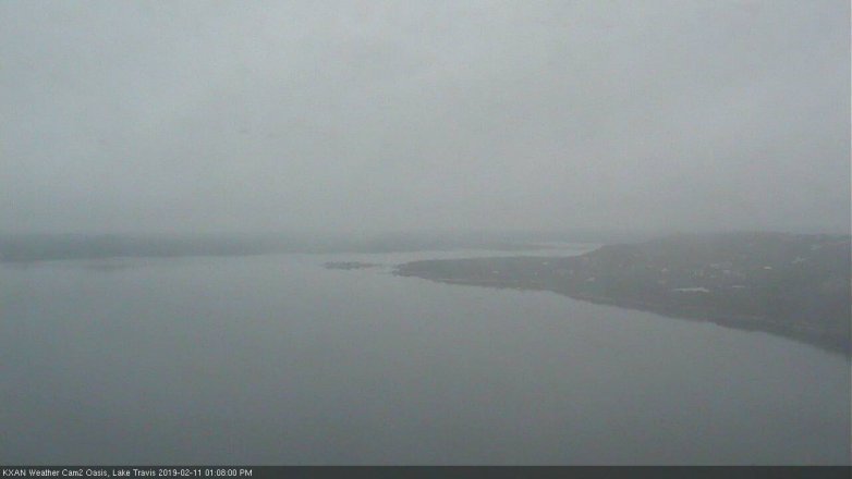 Lake Travis webcam, February 11, 2019 12:10 PM CT