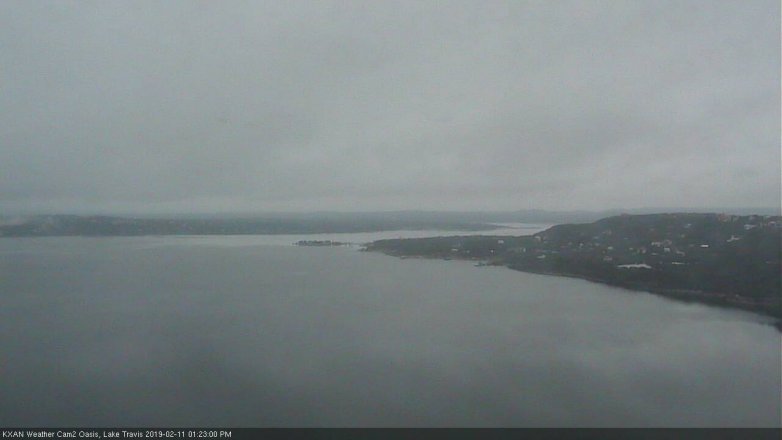 Lake Travis webcam, February 11, 2019 12:25 PM CT