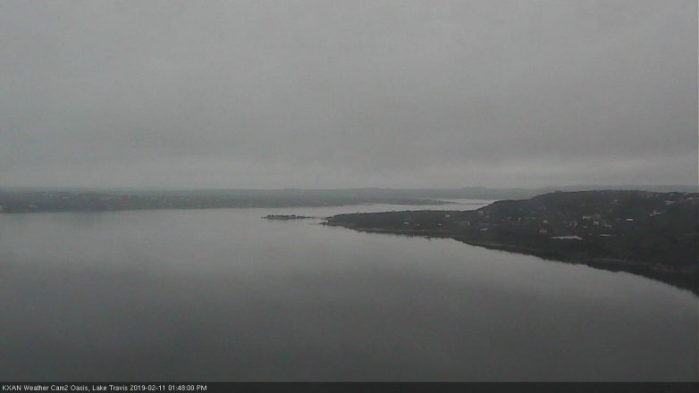 Lake Travis webcam, February 11, 2019 12:50 PM CT