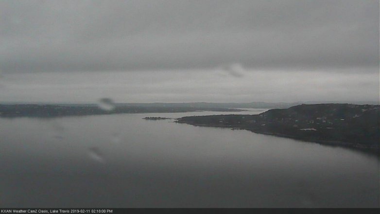 Lake Travis webcam, February 11, 2019 1:20 PM CT