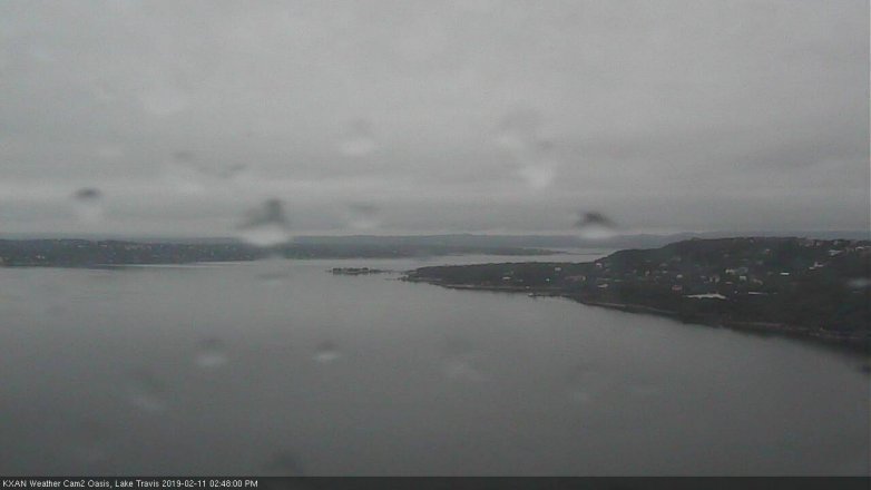 Lake Travis webcam, February 11, 2019 1:50 PM CT