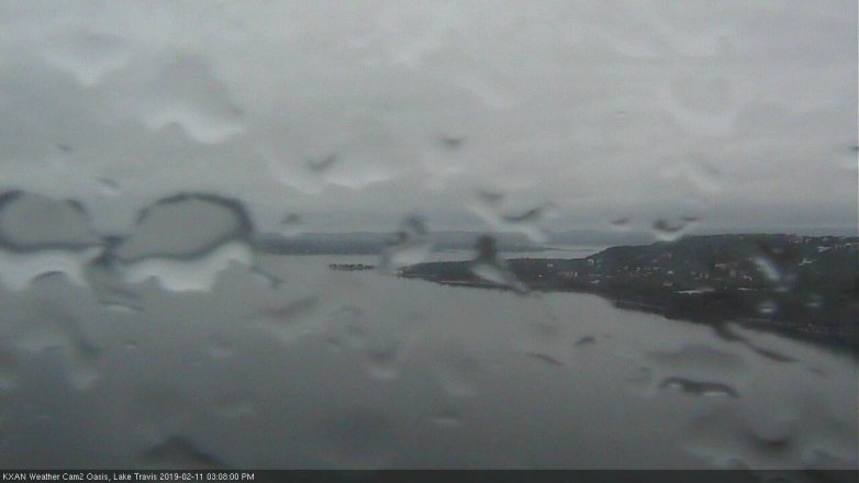 Lake Travis webcam, February 11, 2019 2:10 PM CT