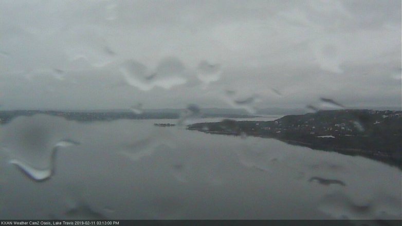 Lake Travis webcam, February 11, 2019 2:15 PM CT