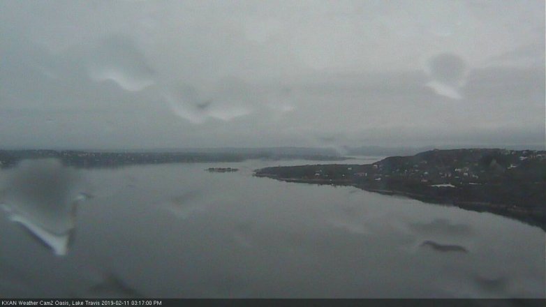 Lake Travis webcam, February 11, 2019 2:20 PM CT