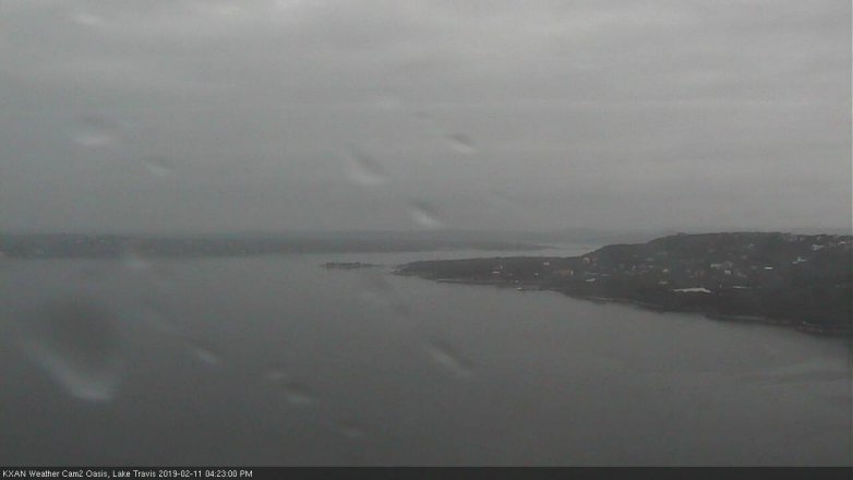 Lake Travis webcam, February 11, 2019 3:25 PM CT
