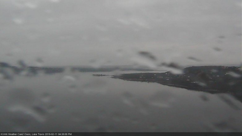 Lake Travis webcam, February 11, 2019 3:40 PM CT