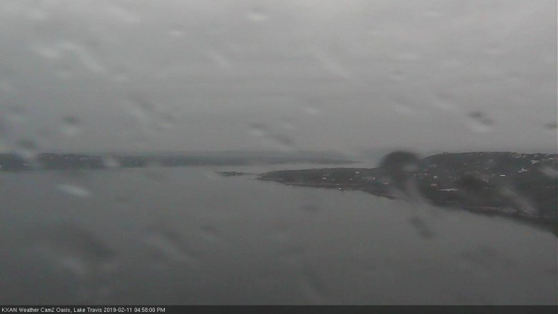 Lake Travis webcam, February 11, 2019 4:00 PM CT