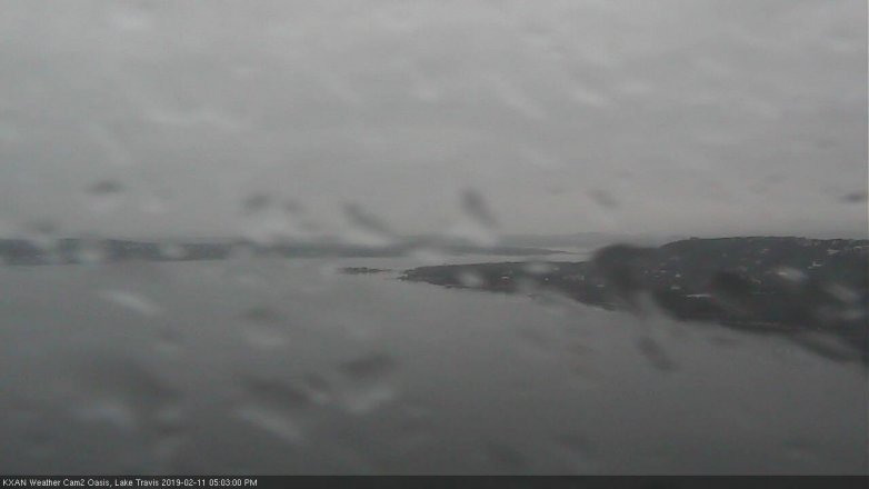 Lake Travis webcam, February 11, 2019 4:05 PM CT