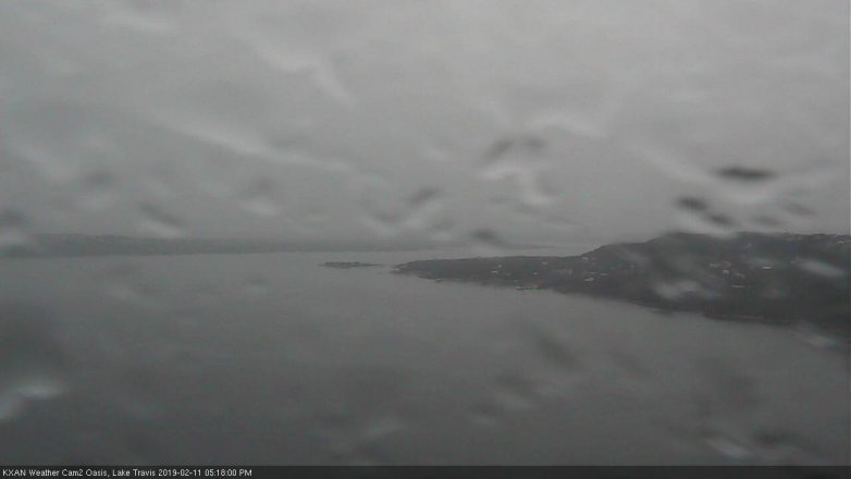 Lake Travis webcam, February 11, 2019 4:20 PM CT