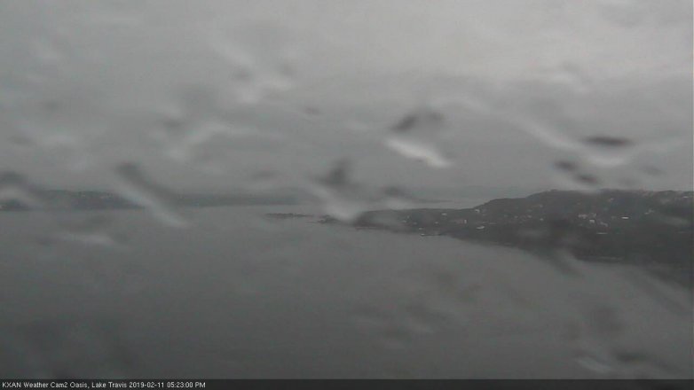 Lake Travis webcam, February 11, 2019 4:25 PM CT